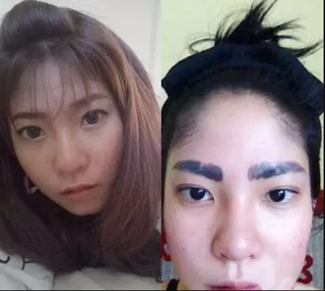 Đúng là sau khi nhìn những cặp lông mày này, sẽ có nhiều người phải suy nghĩ tới cả trăm lần trước khi bước chân vào spa làm đẹp mất.