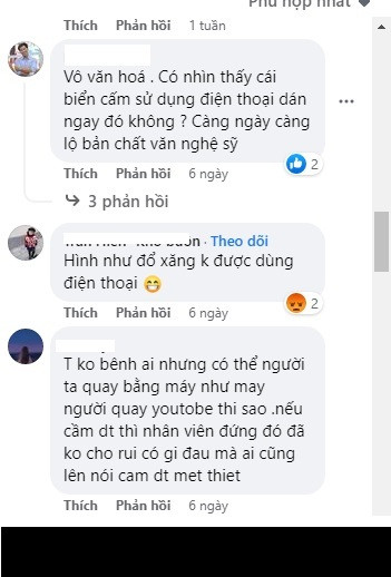 Tuy nhiên cũng có netizen bênh vực cô, cho rằng có thể bà chủ đất Sài thành dùng máy quay, không phải điện thoại. Bởi nếu dùng điện thoại sống ảo, chắc chắn cô đã bị nhắc nhở ngay.
