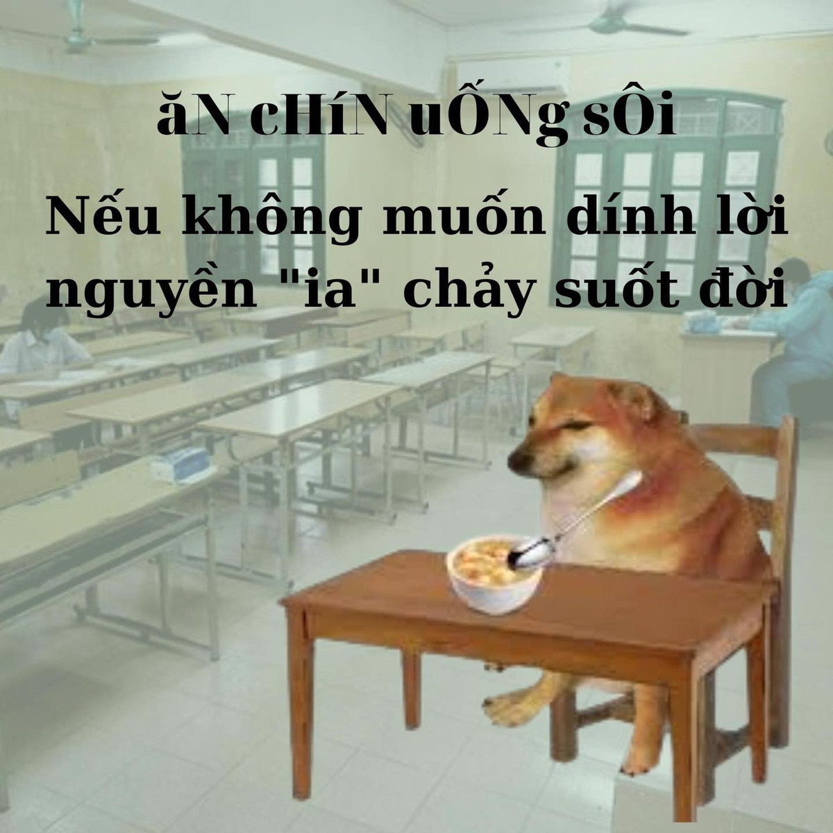 Ngoài việc nhớ mang theo đồng hồ để không chỉ làm chủ kiến thức mà còn thời gian, các sĩ tử 2K4 phải nhớ ăn chín, uống sôi để tránh lời nguyền "tào tháo đuổi".