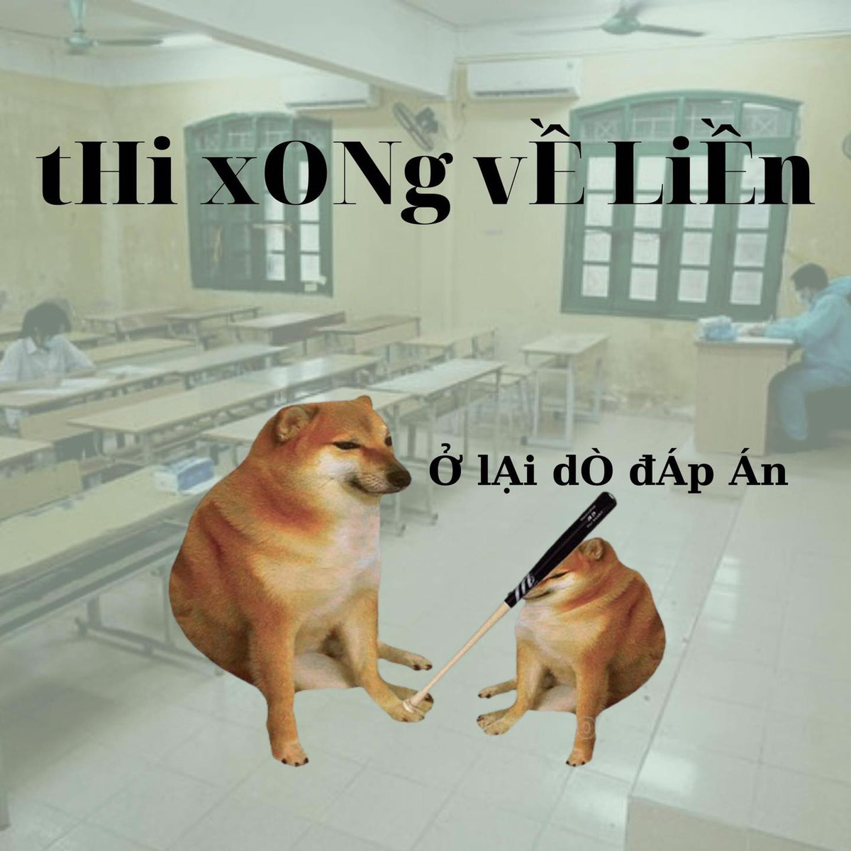 Với nhiều người, thói quen thi xong ở lại dò đáp án là điều thường xuyên.