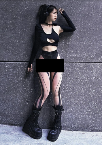 Đây không phải lần đầu Lê Bống xuất hiện với hình tượng gây tranh cãi như thế này.