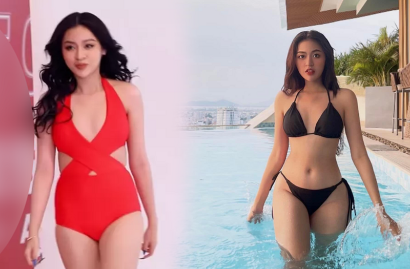 Trước đó Trần Thanh Tâm còn bị nhận xét là eo bánh mì, khi diện bikini ngay lập tức bị lộ rõ khuyết điểm phía hai bên hông khi ghi hình trực tiếp. Nhưng ảnh do chính người đẹp tự đăng lại "vòng nào ra vòng đó" rõ ràng.