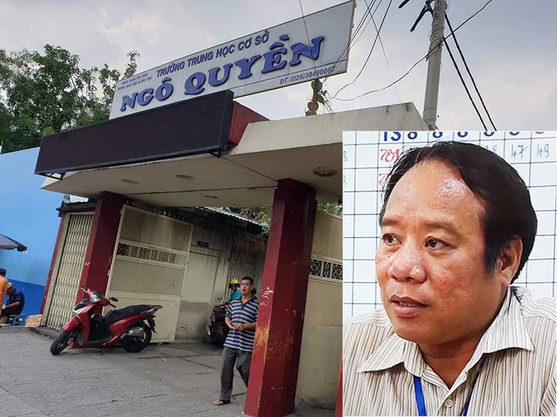 Cong khai clip hoc sinh kiem diem: Truong nhan sai