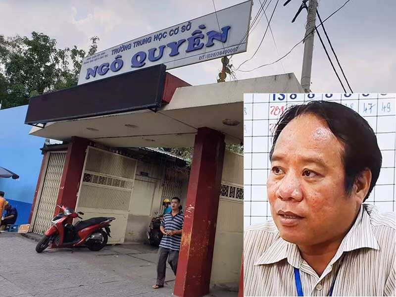 Cong khai clip hoc sinh kiem diem: Truong nhan sai