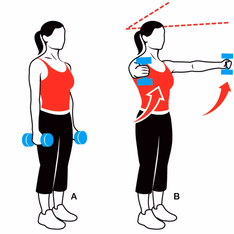 V-Life là bài tập tay quen thuộc của Emilia Fox. Với bài tập này, cô đứng chân rộng bằng vai, cầm tạ hoặc chai nước ở hai bên tay, duỗi thẳng. Sau đó, nâng tạ lên thành hình chữ V và giữ khoảng 1 giây.