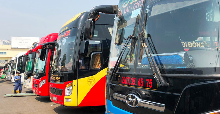 Có lẽ đây là những hình ảnh cuối cùng phục vụ Tết Nguyên đán ở bến xe này.