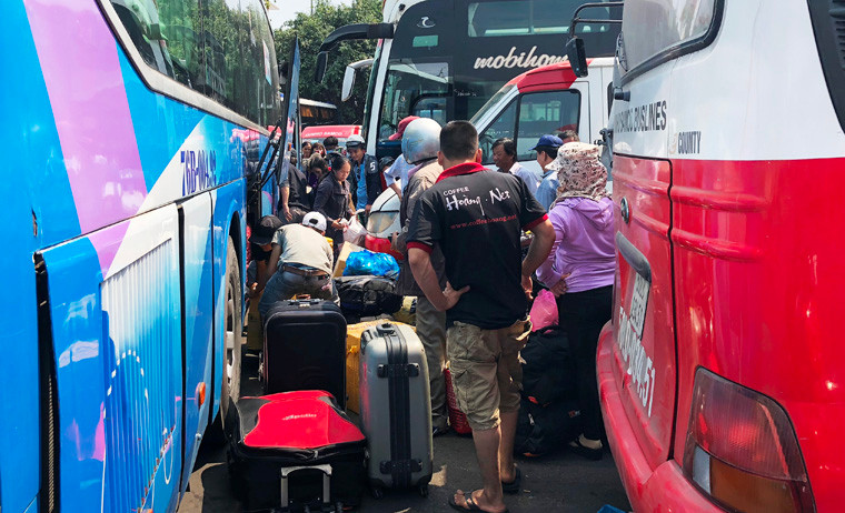 Từ 24 đến 29 Tết, bến xe này sẽ phục vụ hàng triệu lượt hành khách về quê nghỉ Tết.