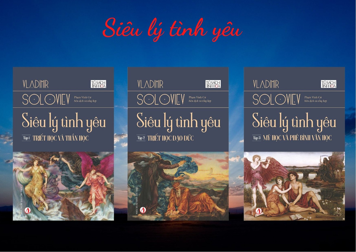 Tác phẩm "Siêu lý tình yêu" gồm 3 tập.