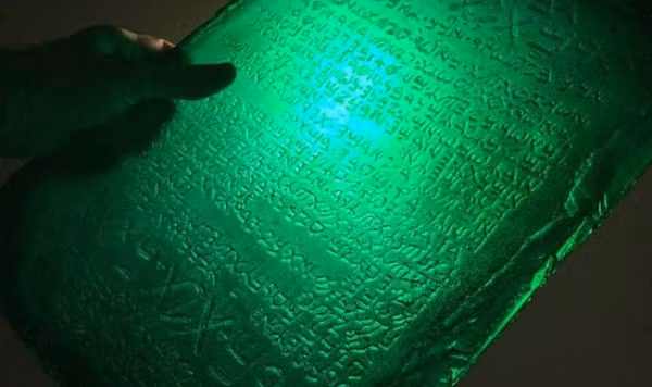  Tấm ngọc lục bảo trong truyền thuyết được cho là một phiến đá xanh ghi những bí mật của vũ trụ. Nguồn gốc của nó đến nay vẫn chưa được xác định. Người ta biết đến nó chủ yếu qua những truyền thuyết.