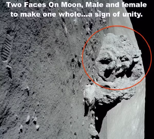 Theo vị chuyên gia này, đây chính là "bằng chứng 100%" cho sự tồn tại của người ngoài hành tinh. Bức ảnh được chụp vào năm 1972 bởi 2 nhà du hành vũ trụ Apollo 17, cặp đôi cuối cùng đặt chân trên bề mặt Mặt trăng.