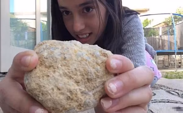 Khi đang vui chơi bên bờ biên, một cố bé đã vô tình nhặt được một viên đá lạ, nó có trọng lượng rất nhẹ so với những viên đá cùng kích cỡ khác nên đã mang về nhà.