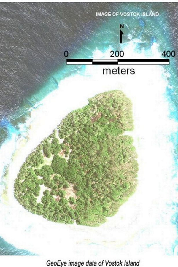 Hòn đảo lần đầu tiên được nhìn thấy vào năm 1820 bởi nhà thám hiểm người Nga.