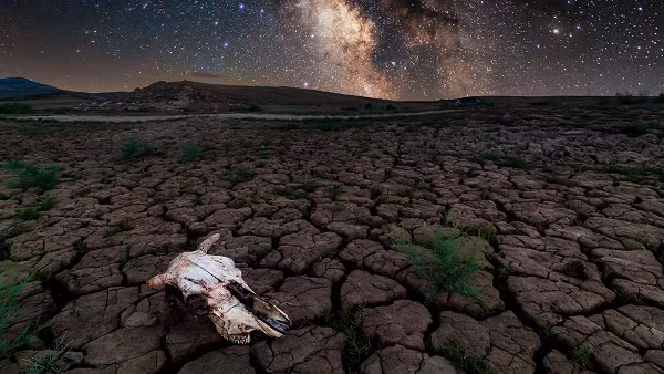 Do cách xa tới 12 tỉ năm ánh sáng nên hình ảnh về thiên hà này cũng mất chừng đó thời gian để "bay" đến Trái Đất và được đài thiên văn ALMA thu lấy.