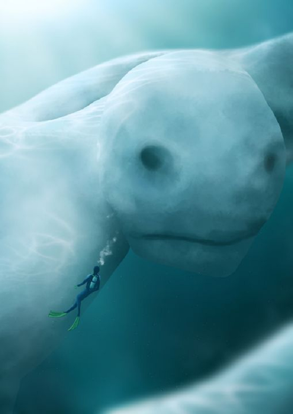 Ngoài ra ở trường hợp của vị nhà khoa học người Nhật, có thể nó đã ngụy trang cùng một số tảng băng trôi, khiến ông nhầm lẫn. Còn một giả thuyết khác cho rằng, có thể quái vật Ningen tồn tại thật nhưng chỉ là một cá thể đặc biệt bị đột biến gen. 