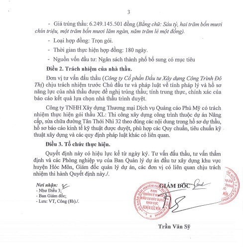 TP. HCM: Ít cạnh tranh, Quảng cáo Phú Mỹ trúng gói thầu hơn 10 tỷ - Hình 6 TP. HCM: It canh tranh, Quang cao Phu My trung goi thau hon 10 ty-Hinh-6