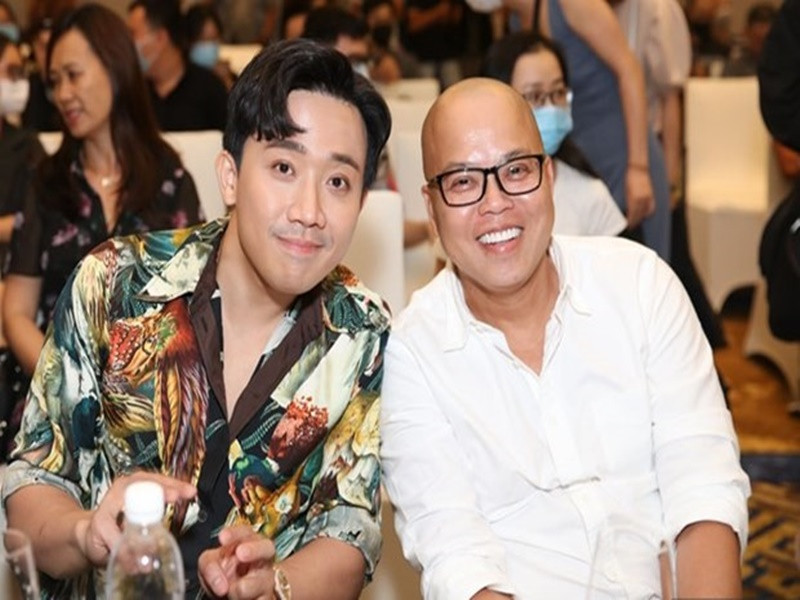 Vũ Ngọc Đãng từng bênh vực Trấn Thành khi nam MC vướng tin đồn khó tiếp xúc, không cởi mở khi quay phim “Bố già” tại xóm cù lao Nguyễn Kiệu, quận 4, TP HCM. Ảnh: Vietnamplus