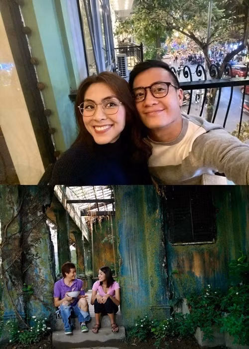 Trong cuộc phỏng vấn với Sức khỏe và đời sống, Lương Mạnh Hải cho biết, anh và diễn viên Tăng Thanh Hà nói chuyện với nhau trên mạng xã hội còn nhiều hơn là đi cafe. “Mỗi khi Hà cần thì tôi cũng đều có mặt", anh chia sẻ. Ảnh: FBNV