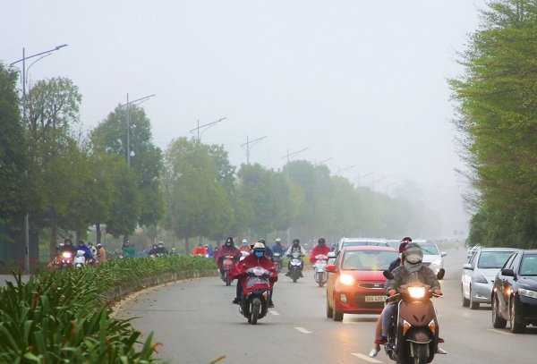 Du bao thoi tiet 11/4: Dong Bac Bo tran suong mu