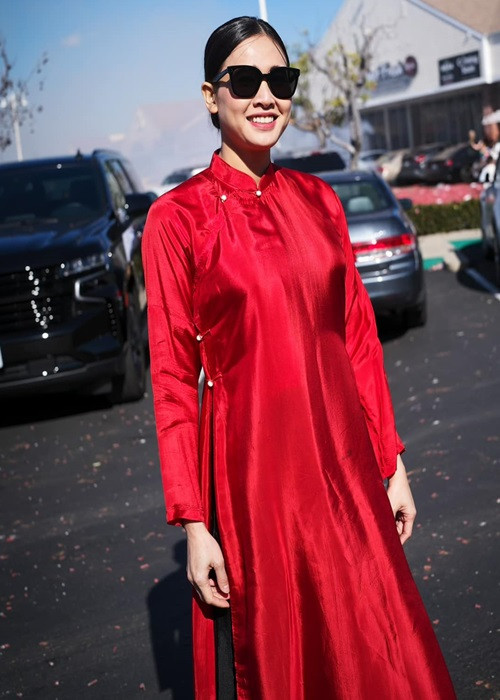 Người đẹp làm đám cưới với doanh nhân Tôn Bảo Anh vào cuối năm 2022.