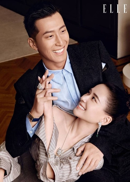 Bà xã Đậu Kiên có gia thế khủng. Cô là con gái vua sòng bạc Hà Hồng Sân và Trần Uyển Trân. Nhiều khả năng Hà Siêu Liên sẽ nhận của hồi môn 500 triệu HKD (63,6 triệu USD) từ gia tộc. Ảnh: Zing