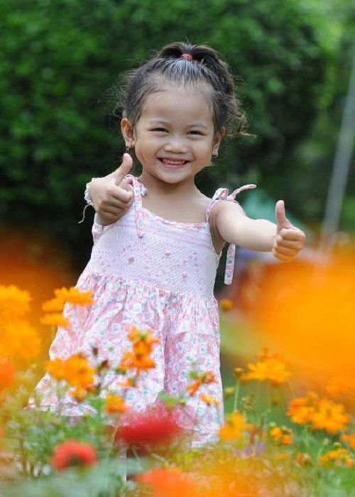 Bảo An “Xúc xắc xúc xẻ” từng tham gia giành giải Thí sinh nhỏ tuổi nhất và giải Thí sinh ấn tượng nhất ở chương trình Đồ Rê Mí năm 2011. Ảnh: Dân Trí