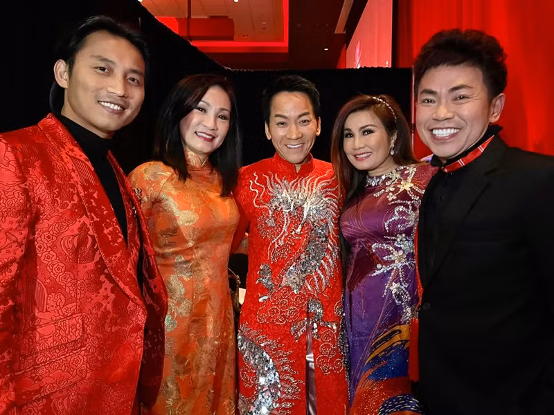 Nữ diễn viên hoạt động nghệ thuật ở Mỹ và Việt Nam. Ảnh: FBNV