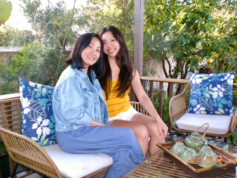 Hồng Đào dành nhiều thời gian hơn cho các con sau khi ly hôn. Ảnh: FBNV