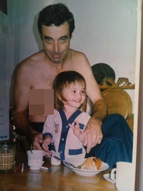 Trên trang cá nhân, MLee từng khoe không ít ảnh ngày còn nhỏ.