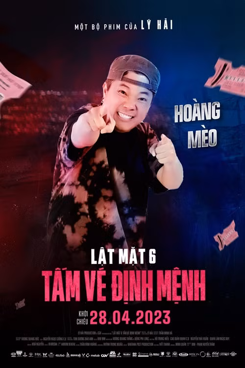 Hoàng Mèo đóng không ít phim điện ảnh, web drama như “Lật mặt 6”, “Bố già”, “Chị Mười Ba”, “Tiểu thư và ba đầu gấu". Ảnh: FBNV