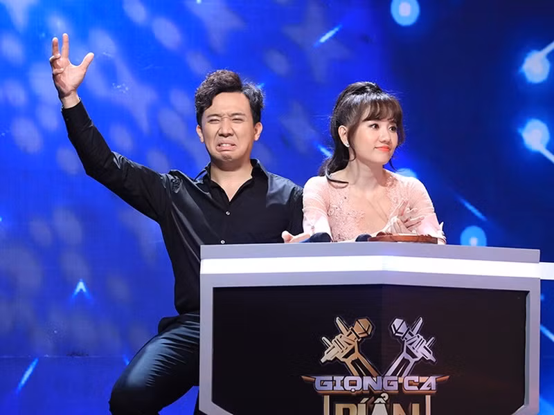 Người đồng hành cùng Trấn Thành trong gameshow thường là Trường Giang, Đại Nghĩa, Hari Won. Ảnh: Thể thao văn hóa