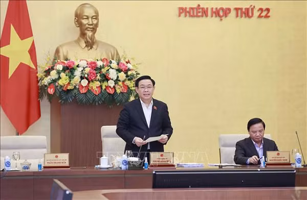 Be mac Phien hop thu 22 cua Uy ban Thuong vu Quoc hoi