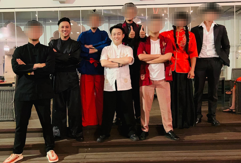 Hữu Tín và Nguyễn Hoàng Phi đều là cái tên mờ nhạt khi hoạt động trong showbiz. Ảnh: Pháp luật TP.HCM