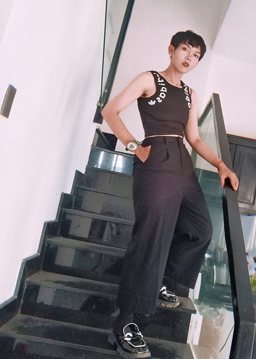 Phương Anh hiện tại theo đuổi phong cách cá tính.