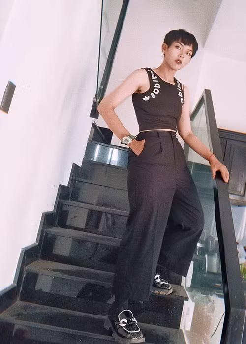 Phương Anh hiện tại theo đuổi phong cách cá tính.