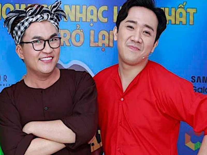 Mới đây, thông tin Đại Nghĩa thay Trấn Thành làm giám khảo Siêu tài năng nhí mùa 4 được nhà sản xuất công bố. Trấn Thành rời gameshow sau 3 mùa. Ảnh: Vietnamnet