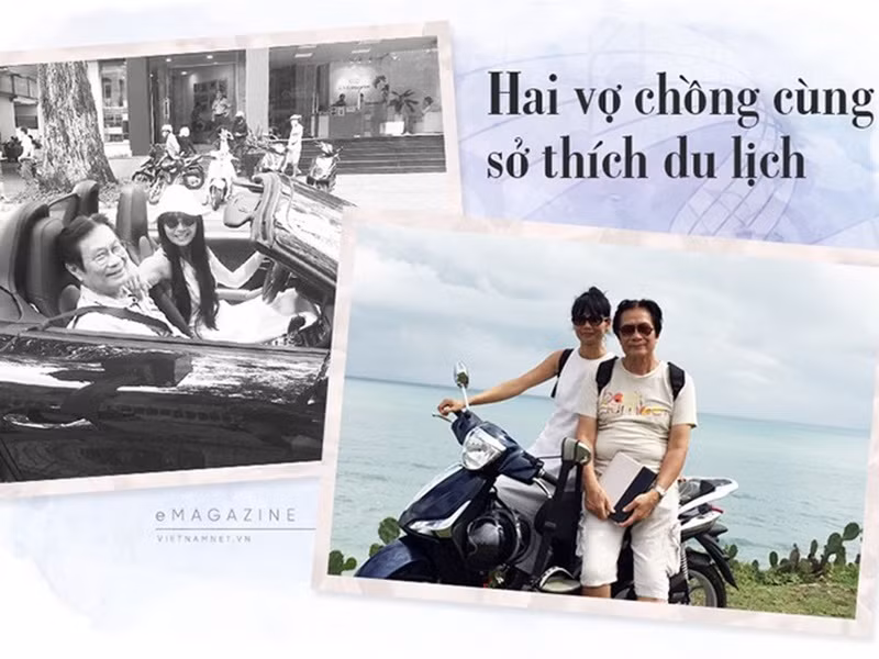 "Một ngày trời rất nóng, bạn khó chịu, vợ bạn đến càu nhàu vài câu không lọt tai, thế là cãi nhau. Nhưng đó không là cả cuộc đời. Đó chỉ là một phút nóng nảy, một ngày nóng trời thôi, đằng sau còn nhiều cái lớn hơn... Cơn nóng rồi sẽ nguội, chuyện nhỏ giống những hạt bụi - sẽ bay đi mất thôi. Hai người cãi nhau mà không giận hờn vì họ hiểu có những điều lớn lao hơn chuyện cãi cọ. Vợ chồng tôi cãi cọ nhiều nhưng sau tất cả vẫn rất hạnh phúc, nhiều cặp suốt ngày "I love you, anh yêu em" rồi chẳng đi đến đâu", nhạc sĩ Dương Thụ nói. Ảnh: Vietnamnet