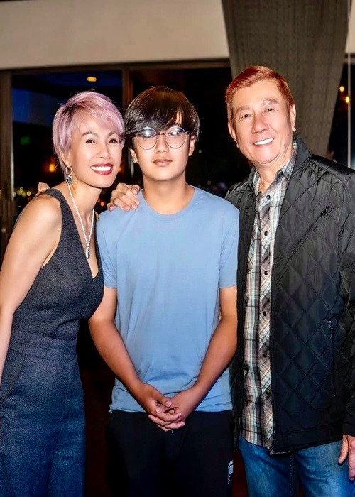 Vợ chồng Bảo Liêm đang có một cậu con trai chung. Ảnh: Dân Việt