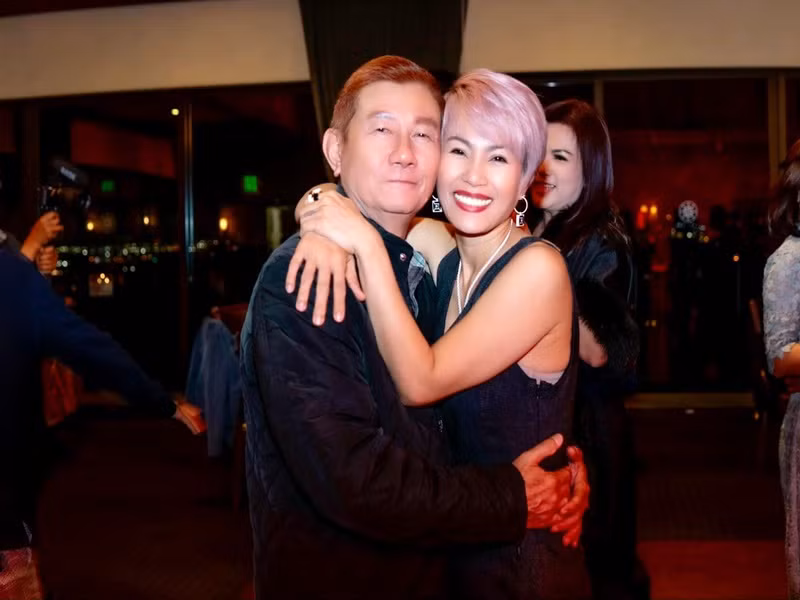 Trước khi đến với Bảo Vy, Bảo Liêm từng qua một lần đò và có con riêng. Ảnh: Dân Việt