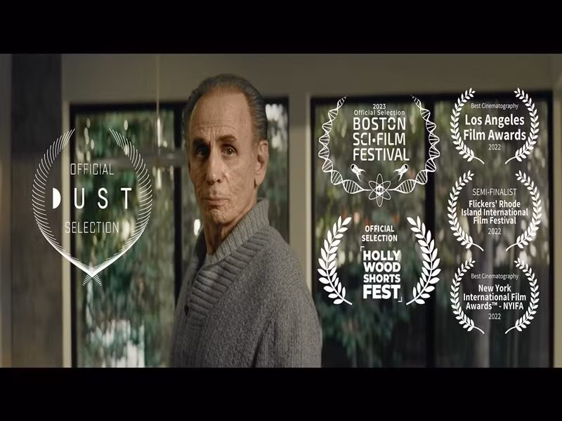 Khôi Nguyên còn có phim ngắn “Neo’s cleaning service” (2022). Dự án này được chọn trình chiếu tại Boston Sci-film Festival 2023 và Hollywood Short Fest 2023, được vinh danh ở hạng mục Quay phim xuất sắc tại Los Angeles Film Awards 2022 và New York International Film Awards 2022. Ảnh: FBNV