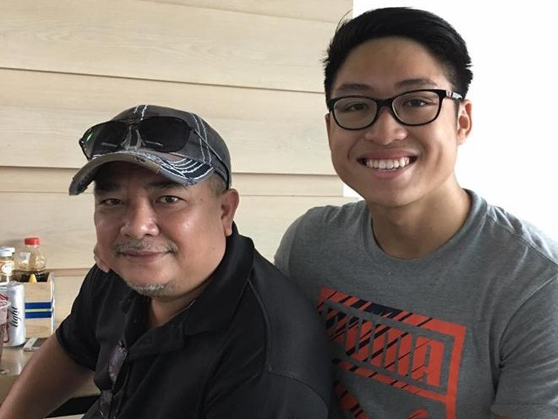 Khôi Nguyên từng chia sẻ trên Zing, chính ba Tuấn Anh là người truyền cảm hứng cho anh theo học ngành đạo diễn điện ảnh. Ảnh: Zing