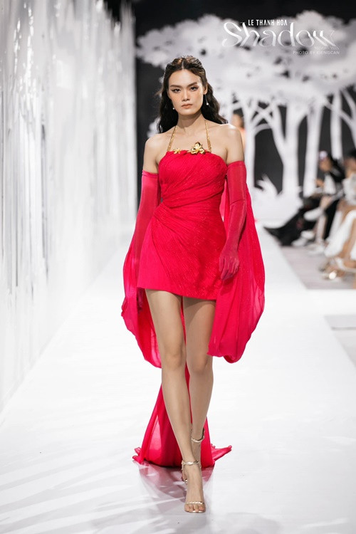 Người đẹp từng lọt top 10 cuộc thi Vietnam’s Next Top Model 2012.