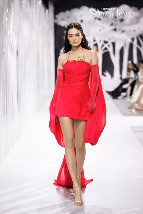 Người đẹp từng lọt top 10 cuộc thi Vietnam’s Next Top Model 2012.