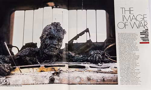 Bức ảnh ghi dấu sự việc hãi hùng này là bằng chứng rõ ràng nhất về những mất mát, đau thương mà các cuộc chiến tranh đẫm máu gây ra.