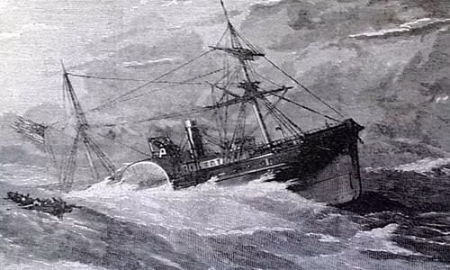  Con tàu đắm Patriot là một trong những vụ đắm tàu bí ẩn nhất thế giới. Con tàu này mất tích bí ẩn trong chuyến hải hành từ Charleston, South Carolina, đến thành phố New York, Mỹ tháng 12/1812.