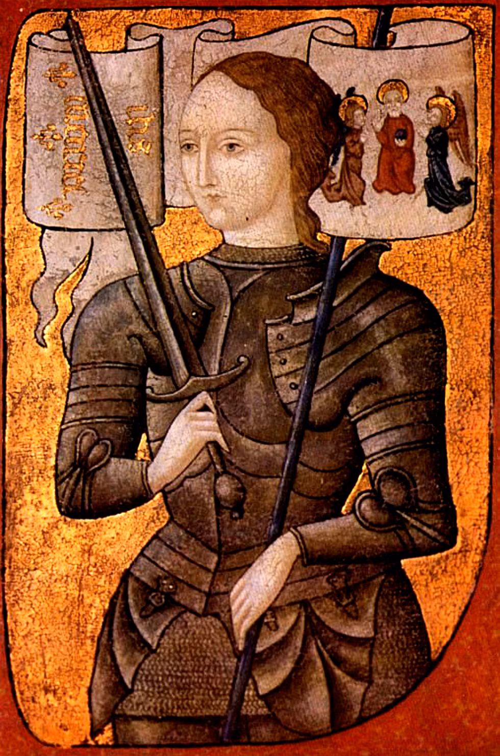 Jeanne d'Arc (1412 - 1431) là nữ anh hùng nổi tiếng của nước Pháp và là một vị thánh của Công giáo La Mã. Bà trở thành nhân vật lớn trong Chiến tranh trăm năm giữa Pháp và Anh khi gia nhập quân đội Pháp khi mới 17 tuổi. Bà nổi tiếng với chiến công chỉ huy binh sĩ chấm dứt cuộc vây hãm Orleans của quân Anh trong 9 ngày.