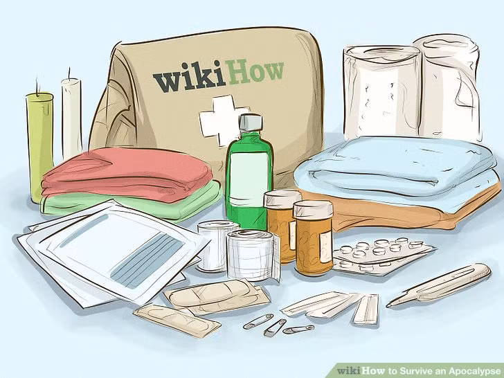 Mỗi người nên chuẩn bị sẵn những túi đựng tài liệu, giấy tờ quan trọng, thức ăn, nước uống, quần áo, tiền mặt... và mang chúng theo bên mình.