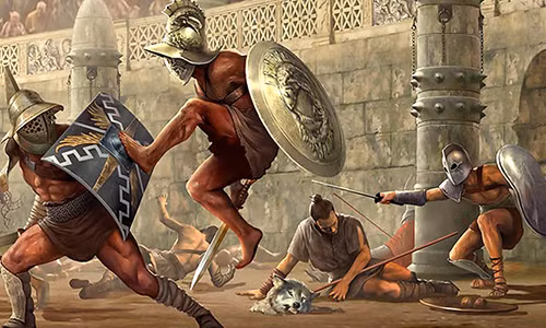 Một hiểu lầm khó tin khác là nhiều người tin rằng các võ sĩ giác đấu thời xưa thường chém giết lẫn nhau đến mức một sống một còn trong các cuộc đấu mua vui cho khán giả. Kết thúc trận chiến, kẻ thua cuộc bị người thắng giết chết.