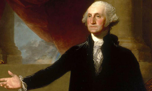 George Washington (1732-1799) là Tổng thống đầu tiên của Mỹ và tại nhiệm trong 2 nhiệm kỳ. Nhà lãnh đạo nổi tiếng này là chính khách có ảnh hưởng lớn đến lịch sử nước Mỹ, trong đó có việc từng đảm nhiệm chức vụ Chủ tịch Hội nghị Lập hiến năm 1787 để xây dựng nên bản Hiến pháp Mỹ.