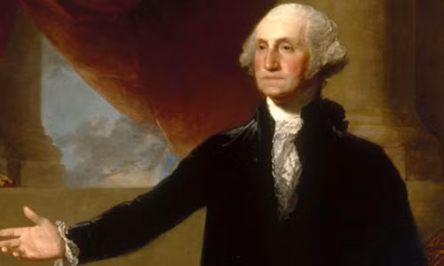 George Washington (1732-1799) là Tổng thống đầu tiên của Mỹ và tại nhiệm trong 2 nhiệm kỳ. Nhà lãnh đạo nổi tiếng này là chính khách có ảnh hưởng lớn đến lịch sử nước Mỹ, trong đó có việc từng đảm nhiệm chức vụ Chủ tịch Hội nghị Lập hiến năm 1787 để xây dựng nên bản Hiến pháp Mỹ.
