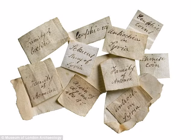 Trong một ghi chú viết năm 1883, Edwy cho hay ông đã đi cùng cha đến Bảo tàng Anh để muốn hỏi mua một số đồng tiền xu.